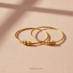 RAGNISH Aura Anti-Tarnish Gold-Toned Bangle Set - Artificial Luxury Jewelry.