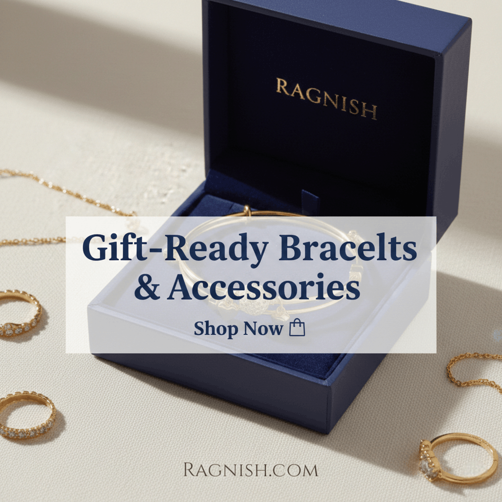 Beautiful bracelets and gift-ready accessories from Ragnish.com, trendy and affordable.