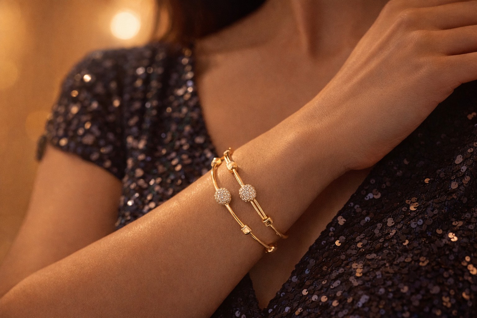 Statement pavé ragnish bracelets perfect for party and occasion wear