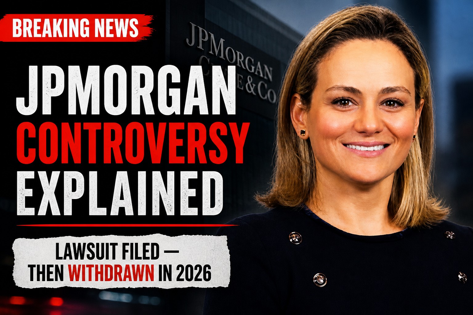 JPMorgan executive Lorna Hajdini controversy 2026 lawsuit allegations explained news