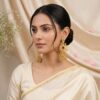 Traditional festive earrings for saree and lehenga