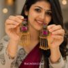 Handcrafted Kashmiri earrings for ethnic and festive wear