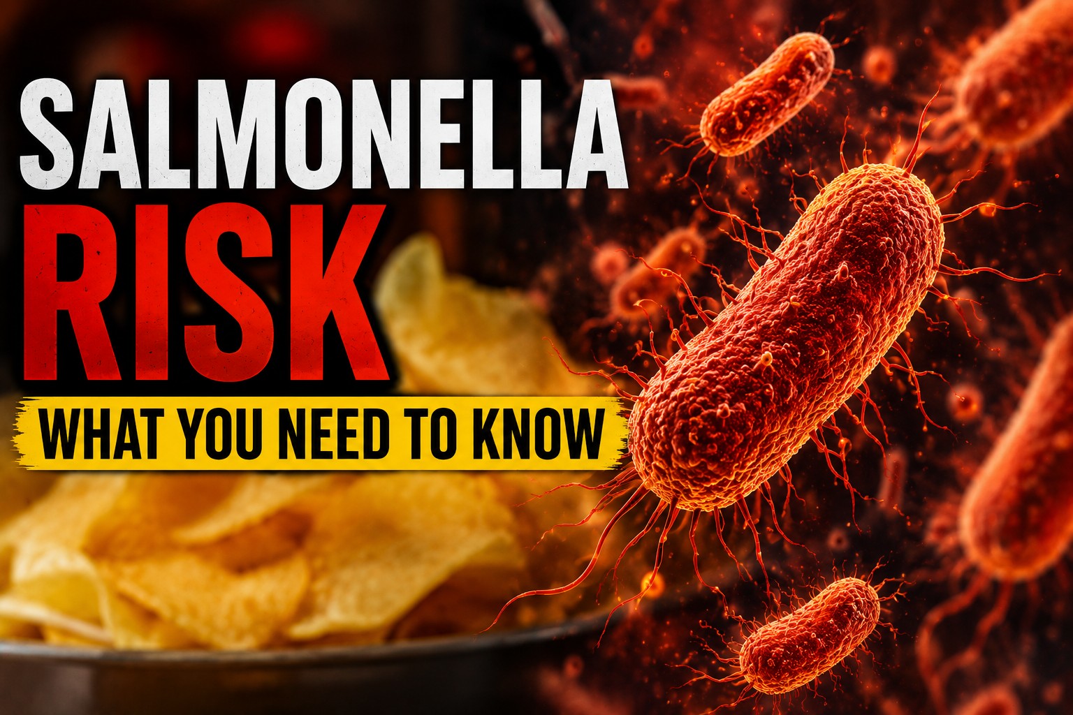 salmonella bacteria close up food contamination risk