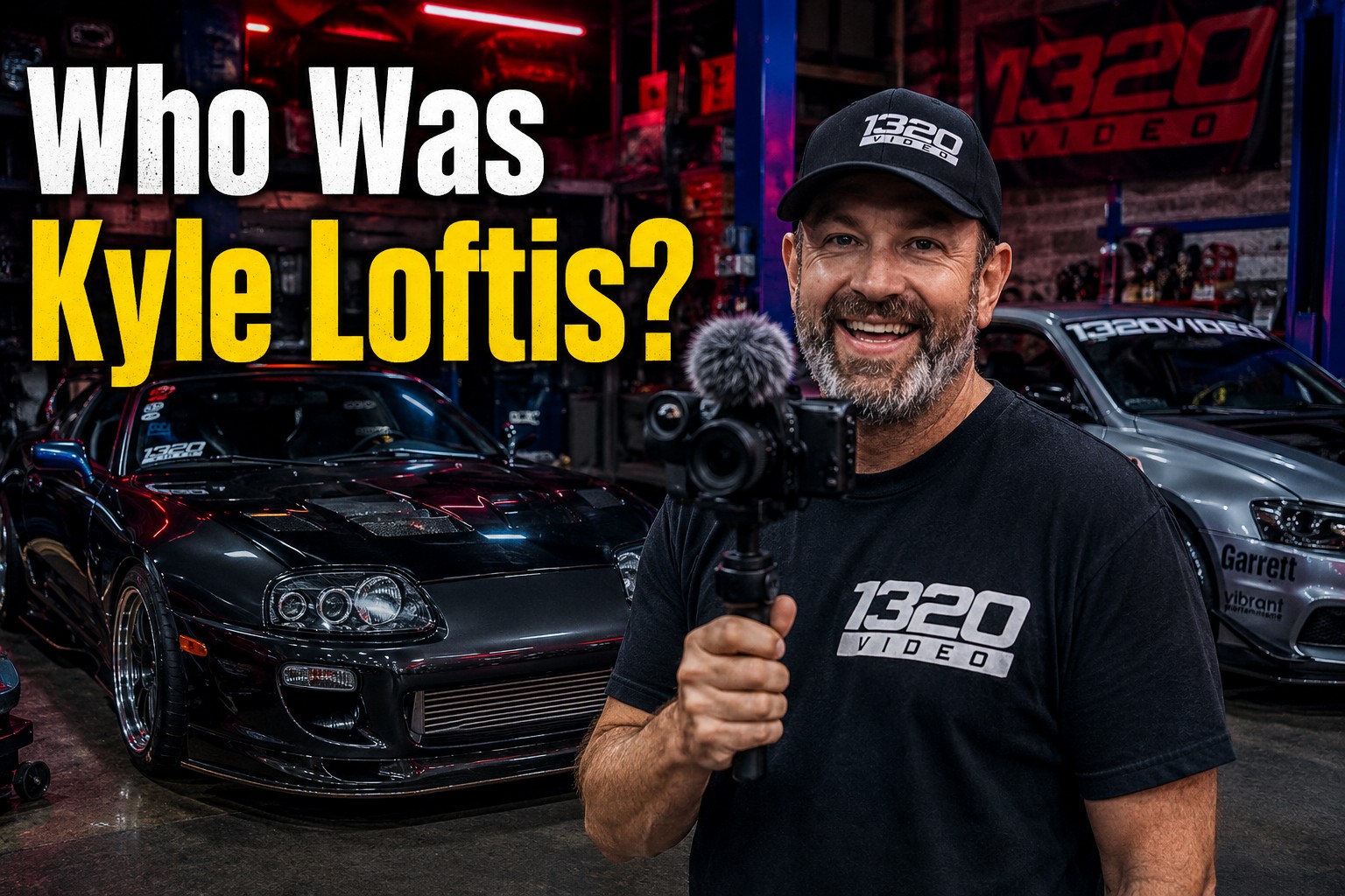 Automotive creator and street racing culture inspired by Kyle Loftis