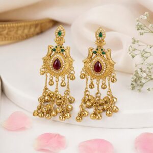 Kashmiri traditional ghungroo earrings for women